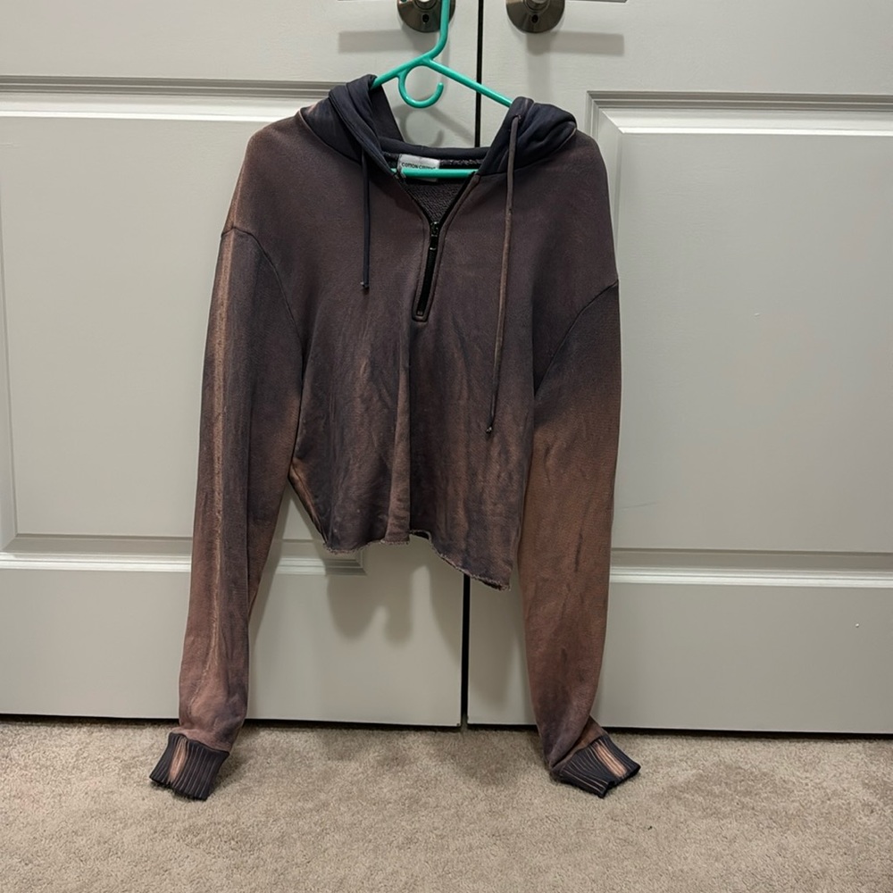 Cotton Citizen Cropped Sweatshirt